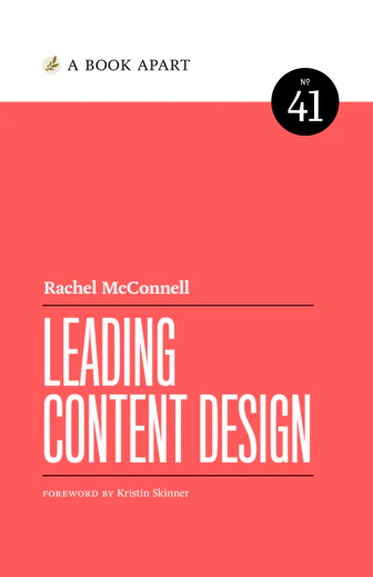 Leading Content Design book cover
