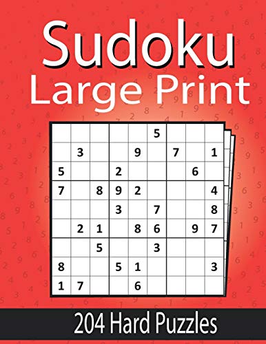 Large Print Sudoku Puzzle Books Lot Of 2 - 84 Puzzles Each - 7.5x5 - First Edition