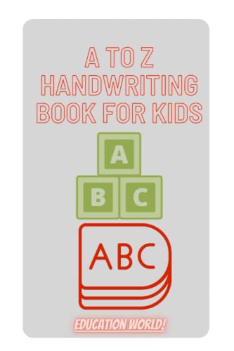 A To Z Handwriting Book For Kids by Education World | Goodreads