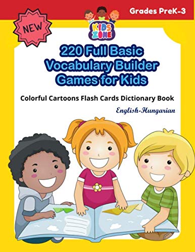 220 Full Basic Vocabulary Builder Games for Kids Colorful Cartoons ...