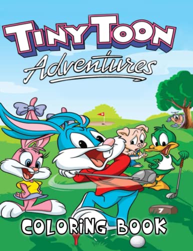 Tiny Toon Adventures Coloring Book Coloring Book With Good Layout And tiny-toon-adventures-coloring-book-coloring-book-with-good-layout-and