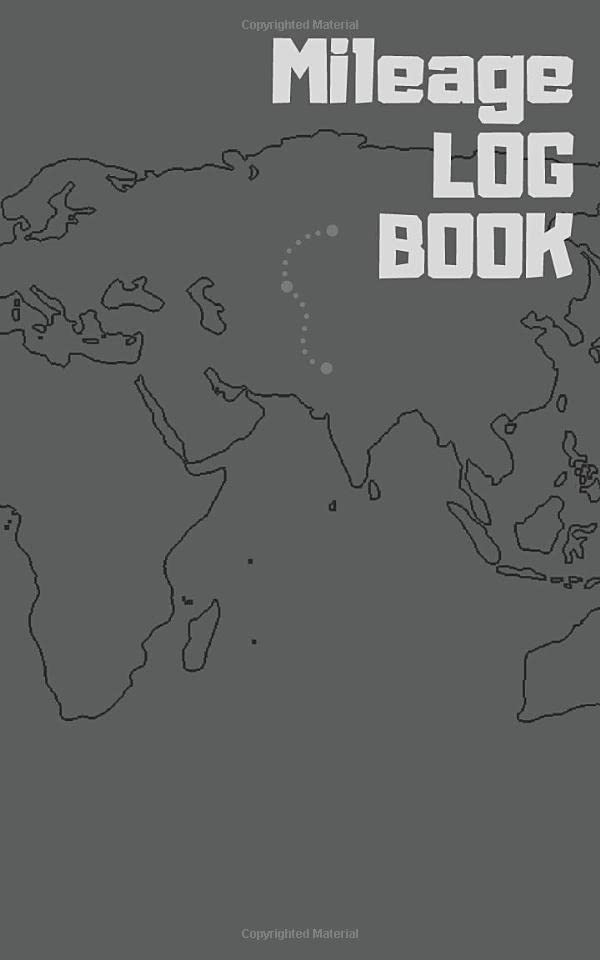 Vehicle Mileage Log Book Miles Meter for Business Trips, Counter of Miles, Mileage Expense Log