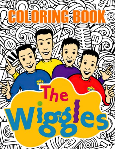 The Wiggles Coloring Book: Jumbo Coloring Book For All Ages With The ...