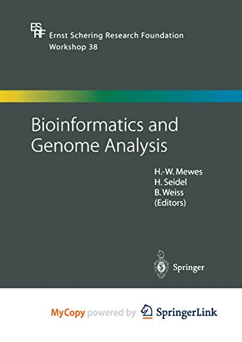 Bioinformatics and Genome Analysis by H.W. Mewes | Goodreads