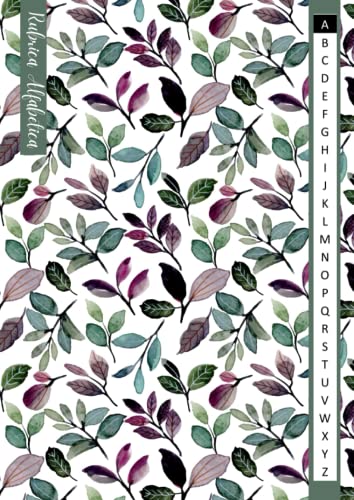 Rubrica Alfabetica A-Z - Taccuino Con 110 Pagine In Formato A4 - Foto 3