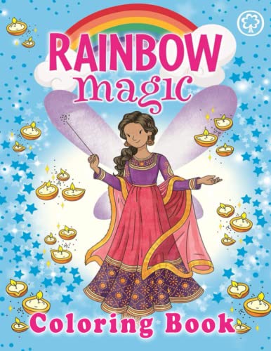 Rainbow Magic Coloring Book: One Sided Coloring Pages for Kids Ages 2-4 ...