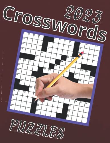 2023 Crosswords Puzzles Crosswords Puzzles Book For Adults Men And 