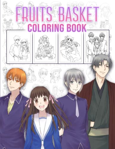 Fruits Basket Coloring Book: An Adorable Coloring Book For Kids To ...