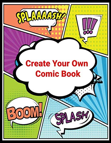 Create Your Own Comic Book: Variety of Templates For Comic Book Drawing ...