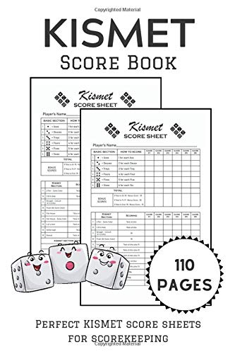 Kismet Score Book: Perfect Kismet Score Sheets For Scorekeeping by Red ...