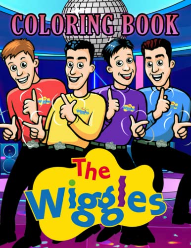 The Wiggles Coloring Book: Jumbo Coloring Book For All Ages With The ...