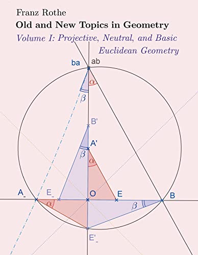 Old and New Topics in Geometry: Volume I: Projective, Neutral and Basic Euclidean Geometry