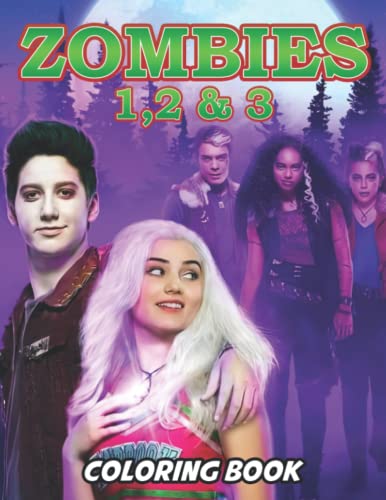 Zombiës 1,2 &amp; 3 Coloring Book: Beautiful Coloring Pages Premium ...