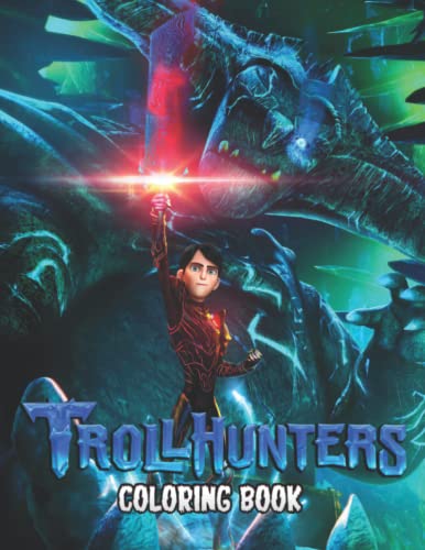 Trollhunters Coloring Book: Quality Mindfulness All Volumes Gifted