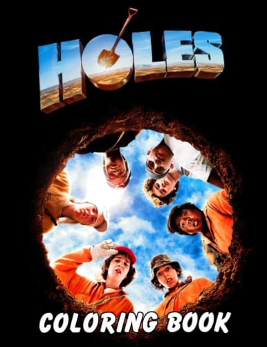 Holes Coloring Book: Adorable Relaxing Adult Awesome Exclusive Images ...