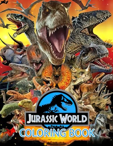 Jurassic Coloring Book: Creativity An Adorable World A Beautiful