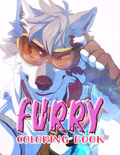 Furry Coloring Book: Unique Coloring Pages With Multiple Human-Likes ...