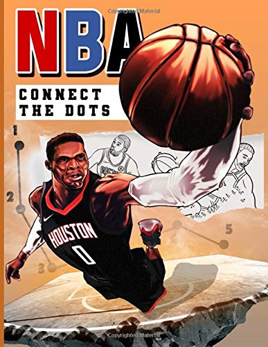 Nba Connect The Dots: The Color Wonder An Adult Dot-to-dot Coloring ...