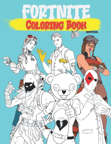 Fórtníte Coloring Book: Fórtníte characters battle_royale coloring book ...