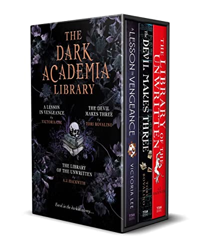 Dark Academia Library book cover