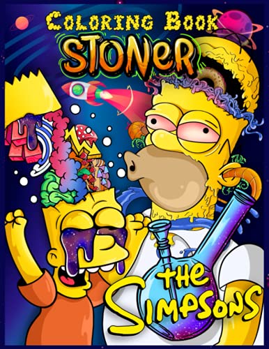 The Símpsons Stoner Coloring Book: An Amazing Coloring Book With Lots ...