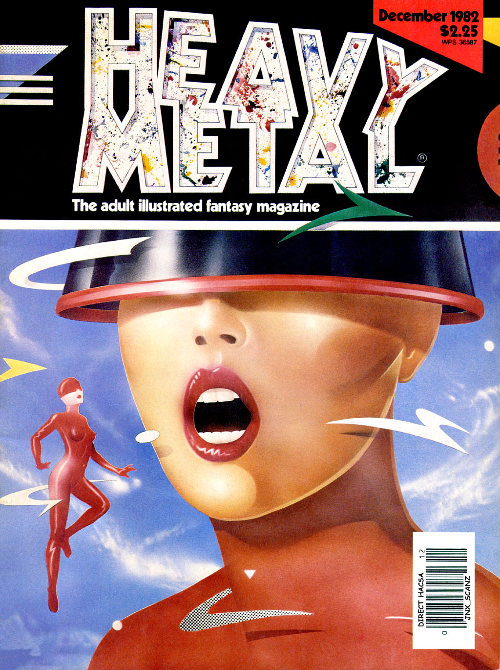 Heavy Metal, December 1982 book cover
