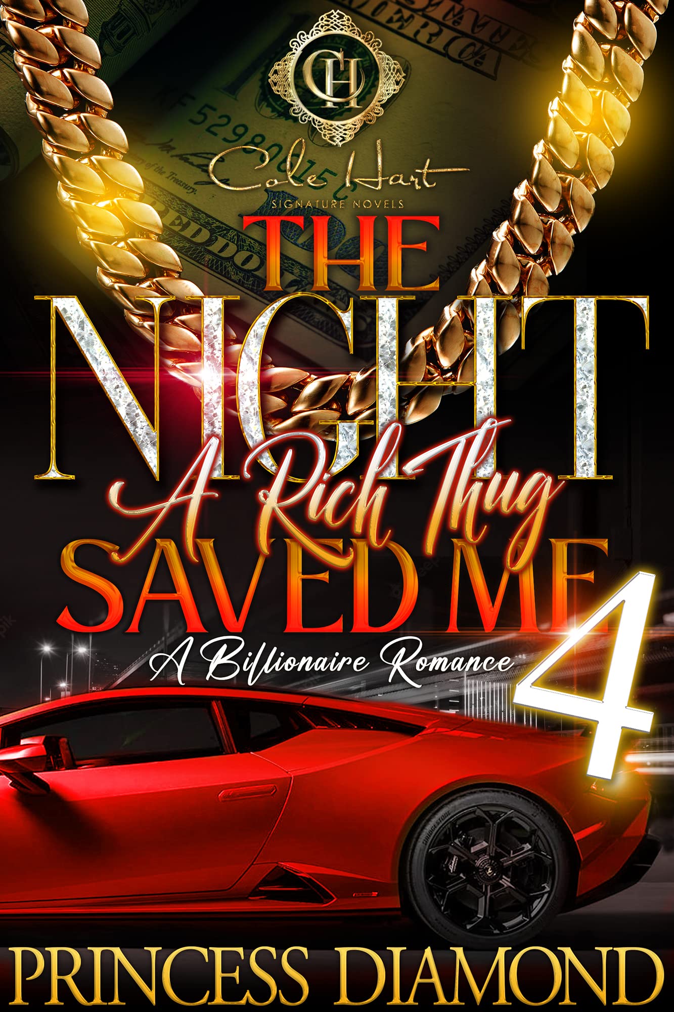 The Night a Rich Thug Saved Me 4 book cover