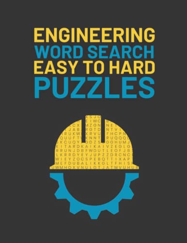 Engineering Word Search: Easy To Hard Word Find Puzzles For Engineers ...