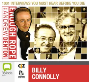 BILLY CONNOLLY BOOK RECOMMENDATIONS visual data 3