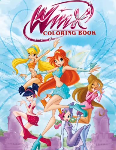 Wínx Coloring book: Magical Pages with More Characters to Drawing for ...
