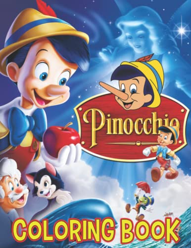 Pinnochio Coloring Book: Original Confidence Great Books For Kid And ...