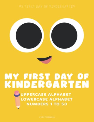 MY FIRST DAY OF KINDERGARTEN: 1st day of Kindergarten worksheets, Book ...