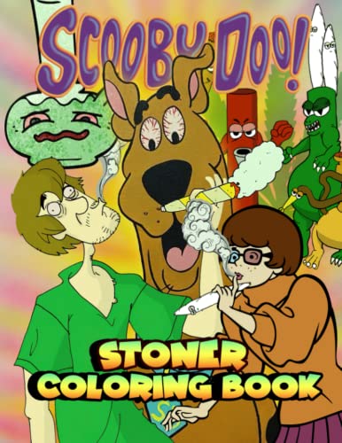 Scooby Stoner Coloring Book: The Unofficial High Quality Doo Get 8.5" X ...