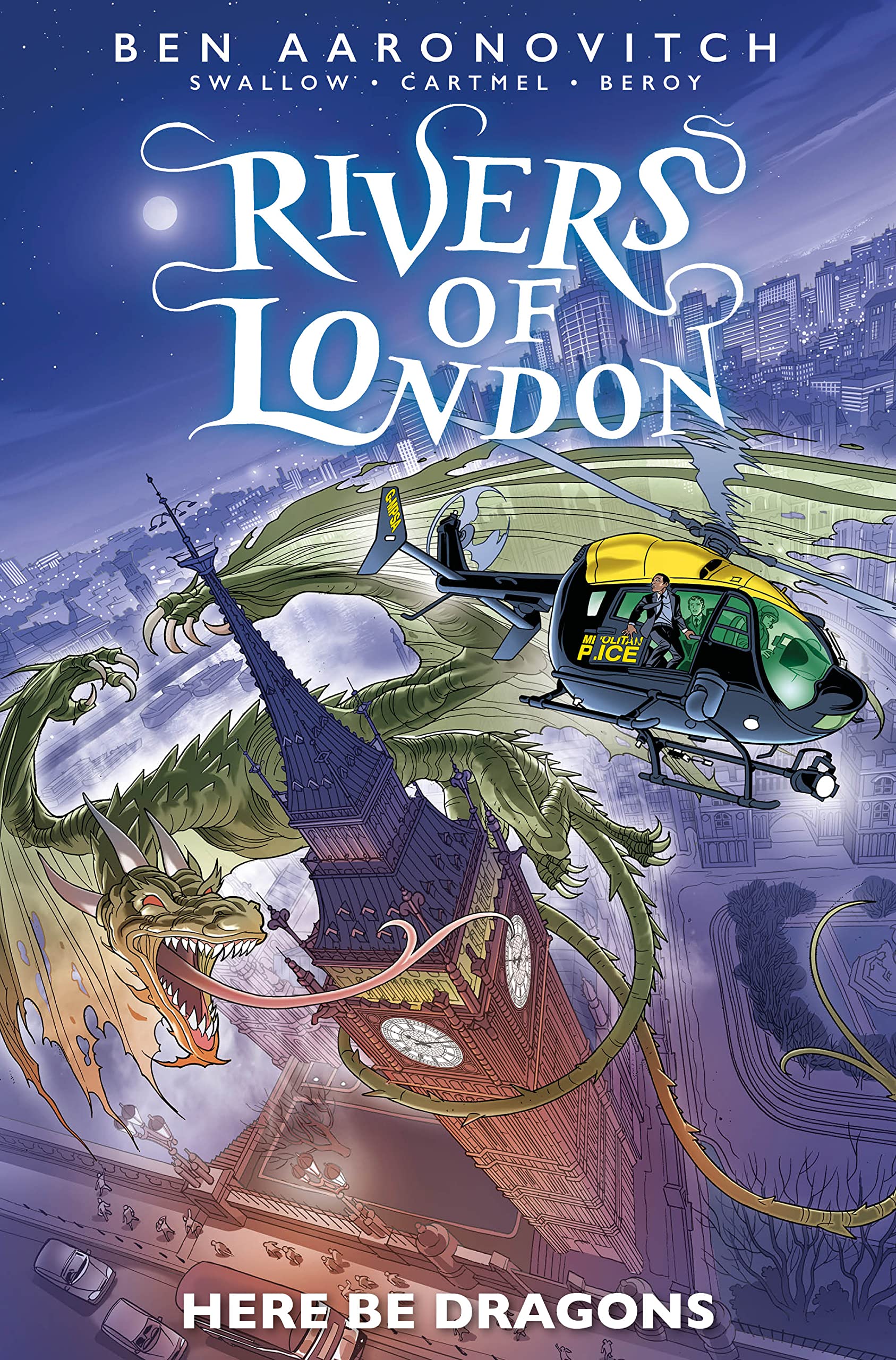 Rivers of London: Here Be Dragons book cover 1