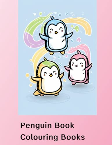 Penguin Coloring Book for Kids: Fun &amp; Simple Penguin Coloring Pages for ...