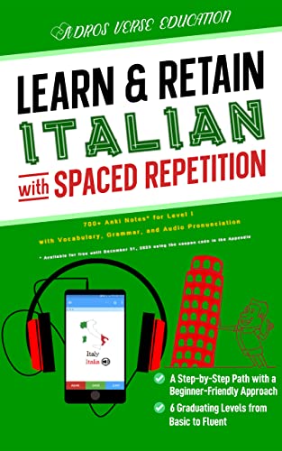 Learn & Retain Italian with Spaced Repetition: 700+ Anki Notes for ...