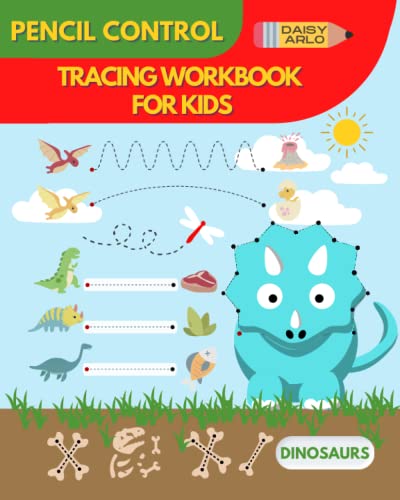 Pencil Control Tracing Workbook For Kids: My first book of pencil ...
