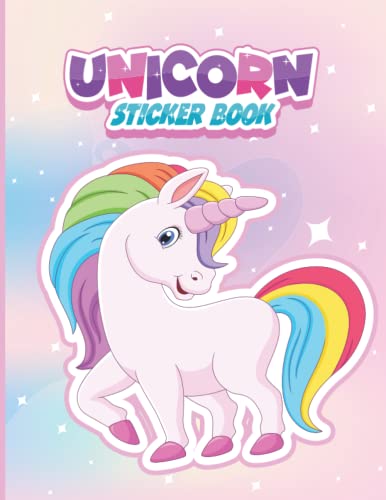 Unicorn Sticker Book: A Unicorn Sticker Collecting Book for kids by