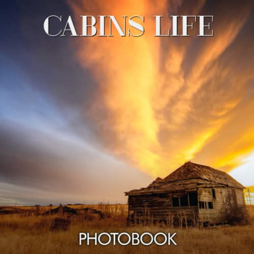 Cabins Life Photobook Beautiful Scenes of Cabins Life Monthly Planner 20232024 Meaning Gift
