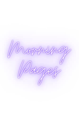 Journal: Morning Pages: White & Purple: Enhance Productivity, Increase ...