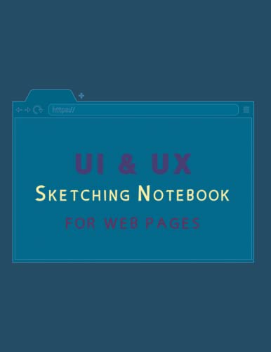 UX / UI: Wireframe Design Sketching notebook web pages templates for ...