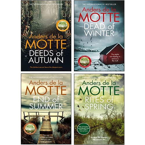 Seasons Quartet Series 4 Books Collection Set By Anders de la Motte by
