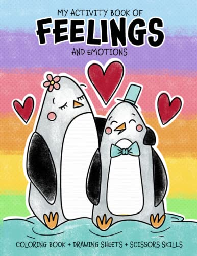 My Activity Book of Feelings and Emotions for Children: Coloring Book ...