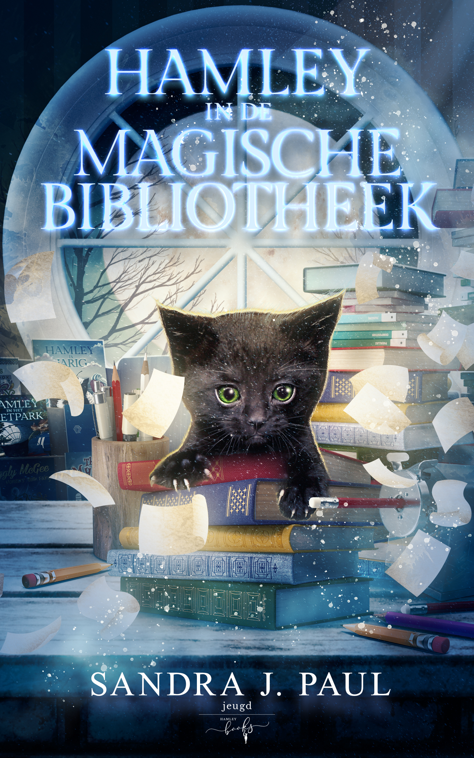 Hamley in de magische bibliotheek