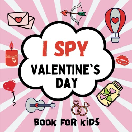 I Spy Valentine's Day Book for Kids: Educational & Interactive ...