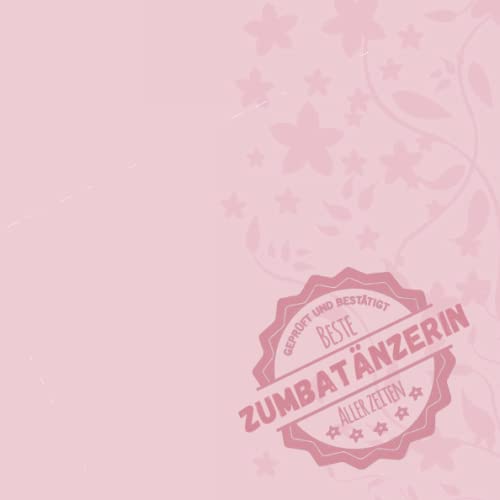 Hiermit bestätigt beste Zumbatänzerin aller Zeiten Erfolgsplaner mit