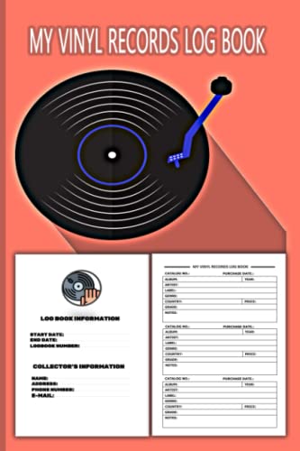 My Vinyl Records Log Book: Vinyl Record Inventory is the easiest way to ...