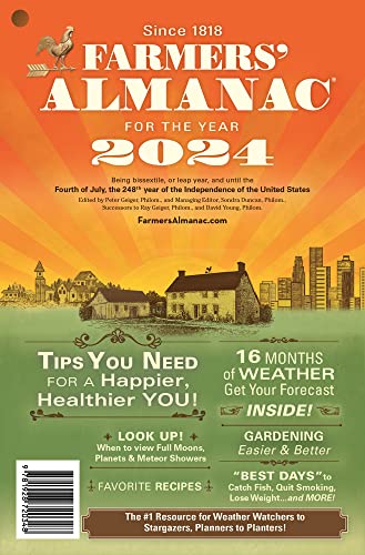 Farmers' Almanac 2024
