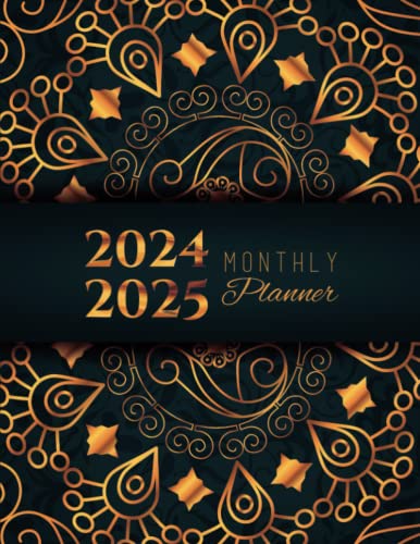 2024-2025 Monthly Planner: Two Year Schedule Organizer (24 Months