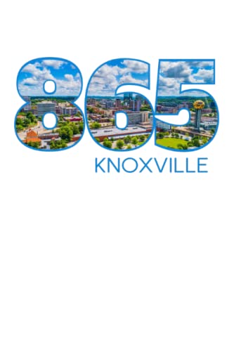 865 Area Code Knoxville Tennessee Skyline Journal Notebook: Downtown ...